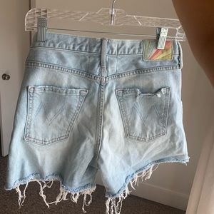 Mother denim shorts